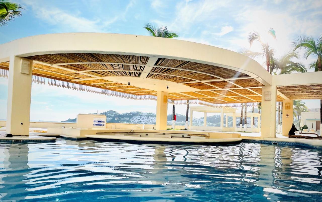 Espectacular Apto A Pie De Playa Con Vista Al Mar Manzanillo Eksteriør billede