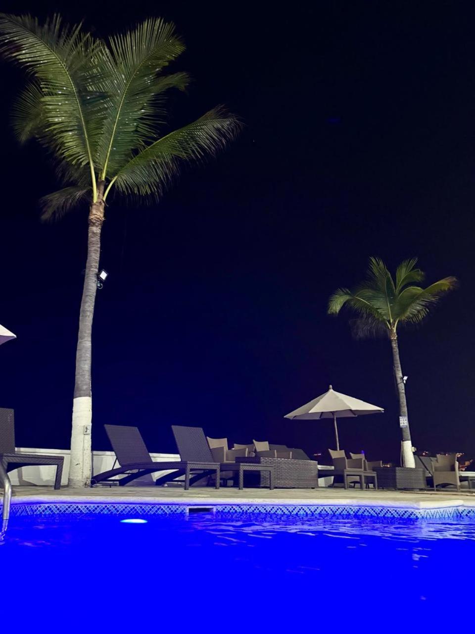 Espectacular Apto A Pie De Playa Con Vista Al Mar Manzanillo Eksteriør billede